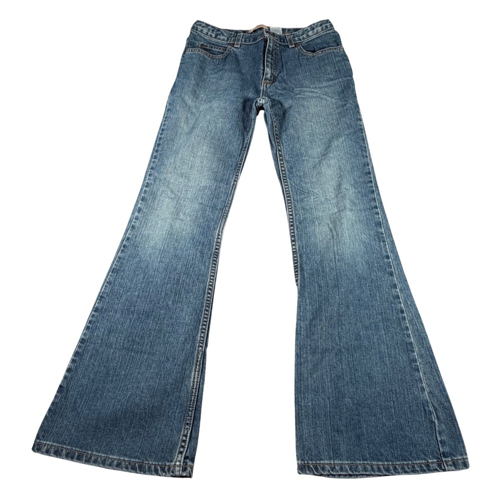 Old Navy Hipster Bootcut Jeans Women 16 (FITS 29x30) Blue Medium‎ Wash Flare